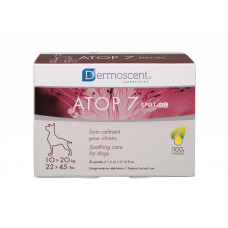 Dermoscent ATOP 7 NEW капли при аллергии и атопии у собак средних пород, 4*1.2 мл