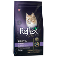 Reflex Plus Cat Adult Skin Care сухий корм з лососем для здоров'я шкіри та шерсті у котів, 1.5 кг