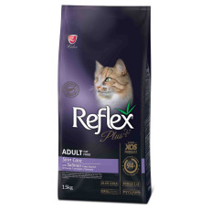 Reflex Plus Cat Adult Skin Care сухий корм з лососем для здоров'я шкіри та шерсті у котів, 15 кг
