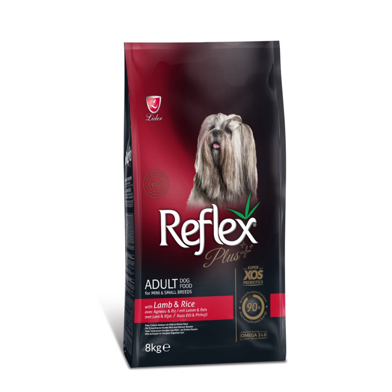 Reflex Plus Dog Adult Mini & Small Breeds Lamb сухий корм з ягнятком для собак малих порід, 8 кг