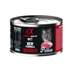 Alpha Spirit Iberico for Adult Cats вологий корм з іберійською свининою для котів 200 гр