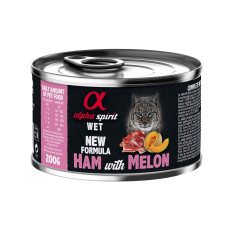 Alpha Spirit Ham With Melon для Adult Cats вологий корм з хамоном для котів 200 гр