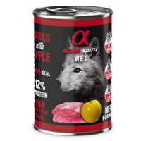 Alpha Spirit Iberian Pork With Yellow Apple вологий корм зі свининою для дорослих собак 400 гр
