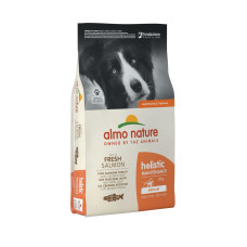 Almo Nature Holistic Dog Medium with Fresh Salmon сухой корм с лососем для собак средних пород, 12 кг