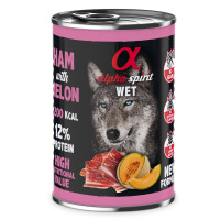 Alpha Spirit Ham With Melon влажный корм с хамоном для взрослых собак 400 гр