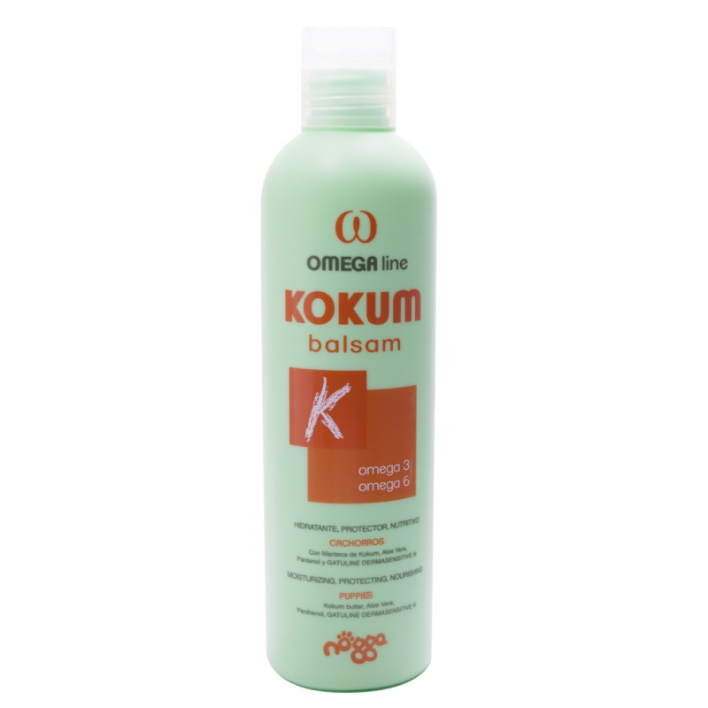 Nogga Omega Line Kokum Balsam бальзам з маслом кокума для щенят та кошенят в процесі линяння, 500 мл