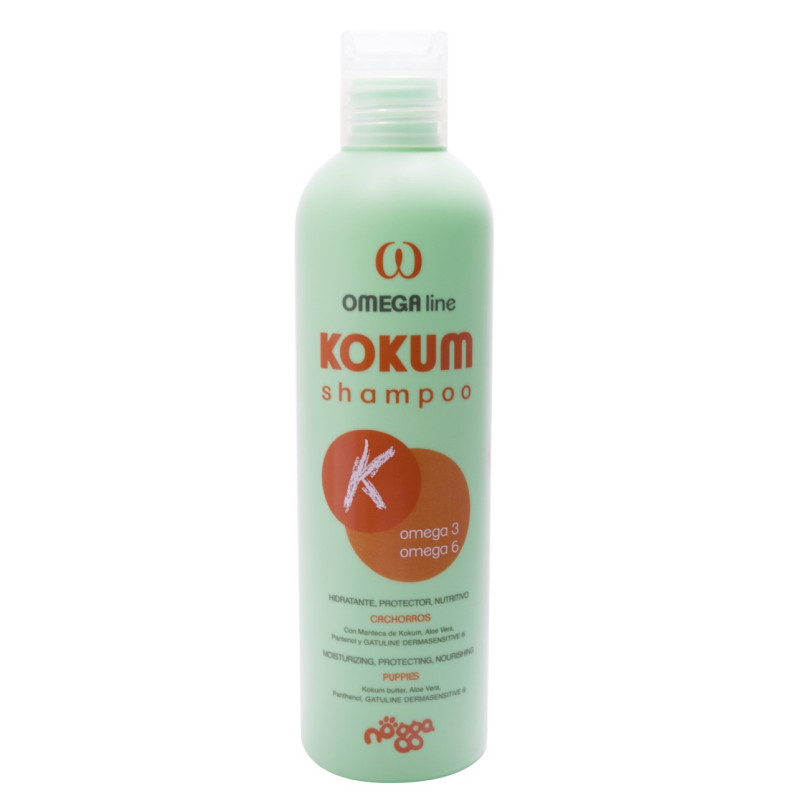 Nogga Omega Line Kokum Shampoo шампунь с маслом кокума для щенков и котят в процессе линьки, 250 мл