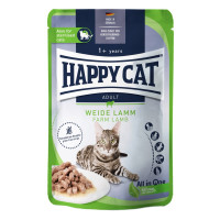 Happy Cat Beutel Culinary Weide Lamm вологий корм з ягнятиною для котів, 85 гр