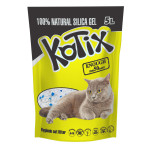 Kotix силикалевый наполнитель для кошачьего туалета без аромата 5 л