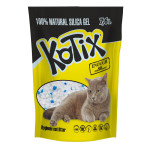 Kotix силикалевый наполнитель для кошачьего туалета без аромата 7.6 л