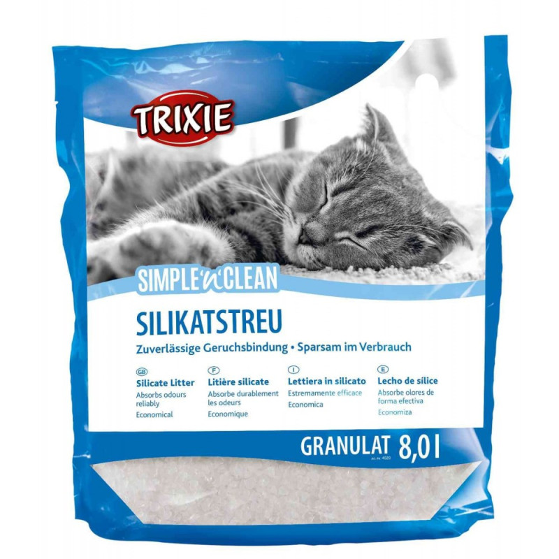 Trixie Fresh & Easy Granulat силикалевый наполнитель для кошачьего туалета 8 л
