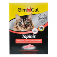 GimCat Cat Topinis витаминизированное лакомство для котов с сыром 220 гр
