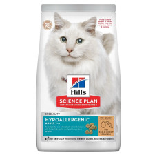 Hill's SP Feline Adult Hypoallergenic сухой корм гипоаллергенный для котов 7 кг