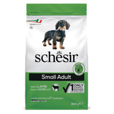 Schesir Dog Small Adult Lamb сухий корм з ягнятком для собак малих порід, 800 гр