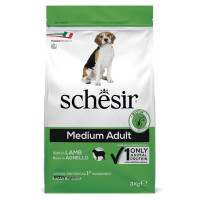 Schesir Dog Medium Adult Lamb сухий корм з ягнятком для собак середніх порід 3 кг