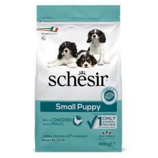 Schesir Dog Small Puppy сухой корм с курицей для щенят малых пород, 800 гр