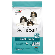 Schesir Dog Small Puppy сухой корм с курицей для щенят малых пород, 2 кг