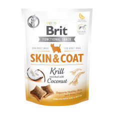 Brit Care Dog Snack Skin & Coat лакомство для собак для красоты шерсти, 150 гр