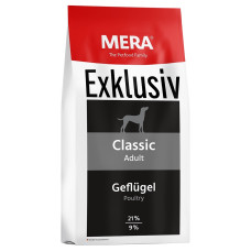 Mera Exclusiv Classic Adult Geflugel сухой корм для собак с птицей, 15 кг