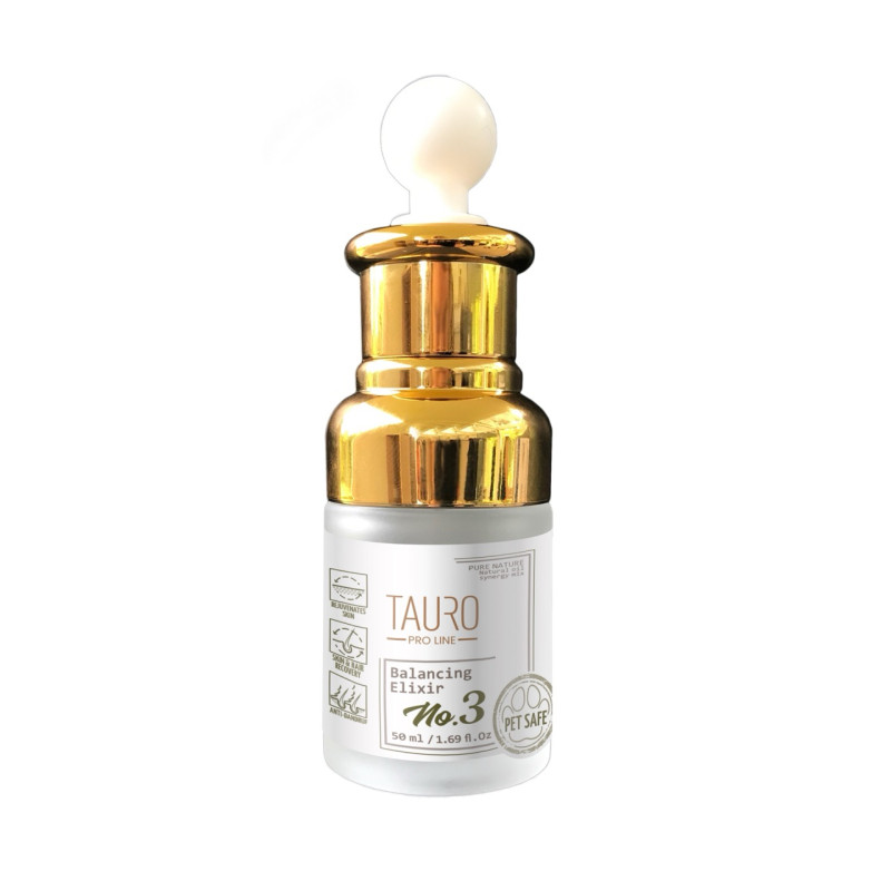 Tauro Pro Line Balancing Elixir №3 эликсир для ухода за шерстью собак и кошек, 30 мл