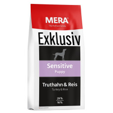 Mera Exclusiv Sensitive Puppy Truthahn & Reis сухой корм с индейкой для щенят, 15 кг