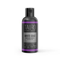 Tauro Pro Line White Coat Nourishing Shampoo питательный шампунь для собак и кошек с белой шерстью, 50 мл