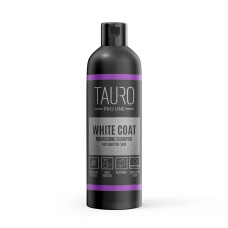 Tauro Pro Line White Coat Nourishing Shampoo питательный шампунь для собак и кошек с белой шерстью, 250 мл