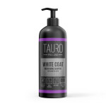 Tauro Pro Line White Coat Nourishing Shampoo питательный шампунь для собак и кошек с белой шерстью, 1 л