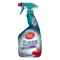 Simple Solution Cat Litter Box Deodorized нейтралізатор запаху в котячих туалетах, 946 мл