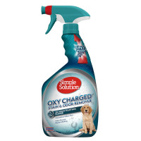 Simple Solution Orange Oxy Charged Stain & Odor Remover нейтралізатор плям і запахів від тварин, 946 мл