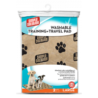 Simple Solution Washable Training Travel Pads пелюшки багаторазові для собак, 76 х 81 см, 2 шт