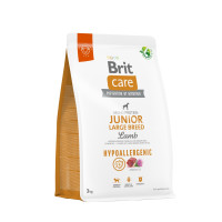 Brit Care Junior Large Breed Lamb Hypoallergic сухий корм для цуценят великих порід, 3 кг