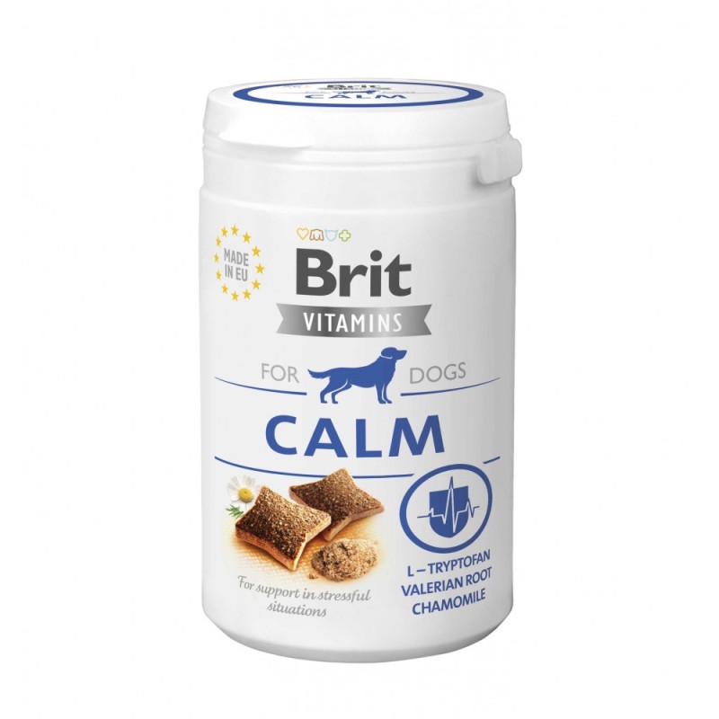 Brit Vitamins Calm вітаміни для зниження рівня стресу у собак, 150 гр