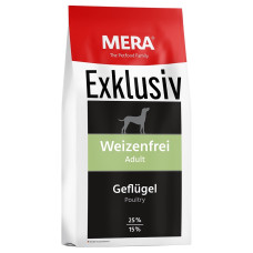 Mera Exclusiv Weizenfrei Adult Geflugel сухой корм с птицей для собак, 15 кг