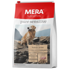 Mera Pure Sensitive Dog Senior Truthahn & Reis сухой корм с индейкой для пожилых собак всех пород 1 кг