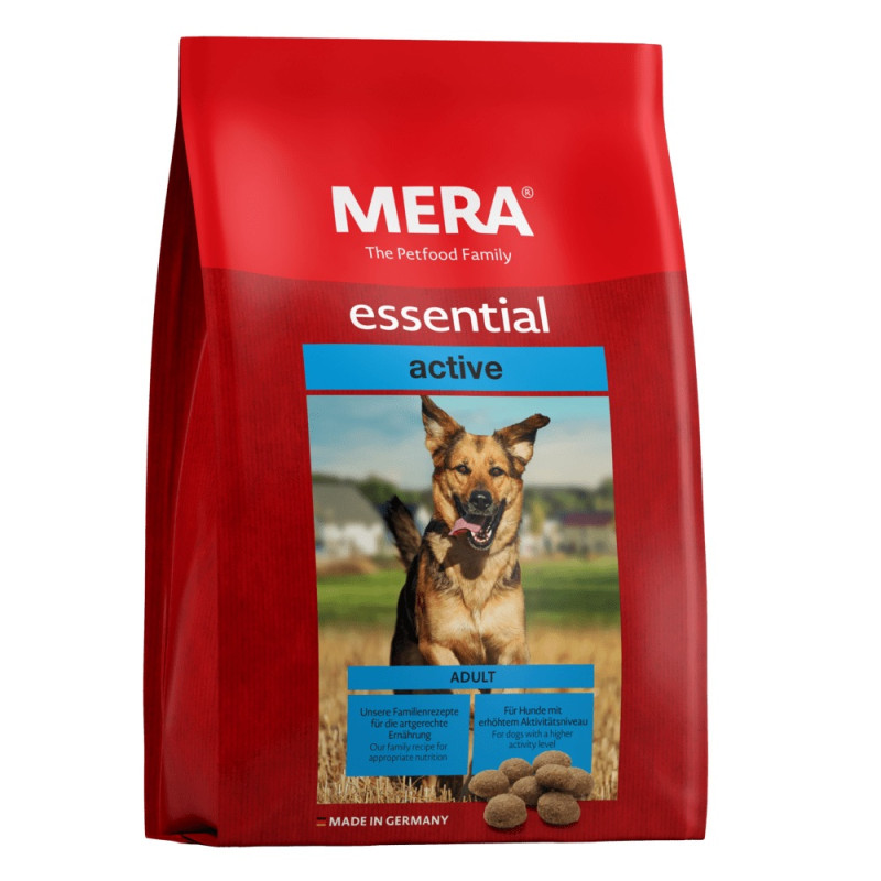 Mera Essential Dog Adult Active сухой корм с мясом птицы для активных собак 12.5 кг