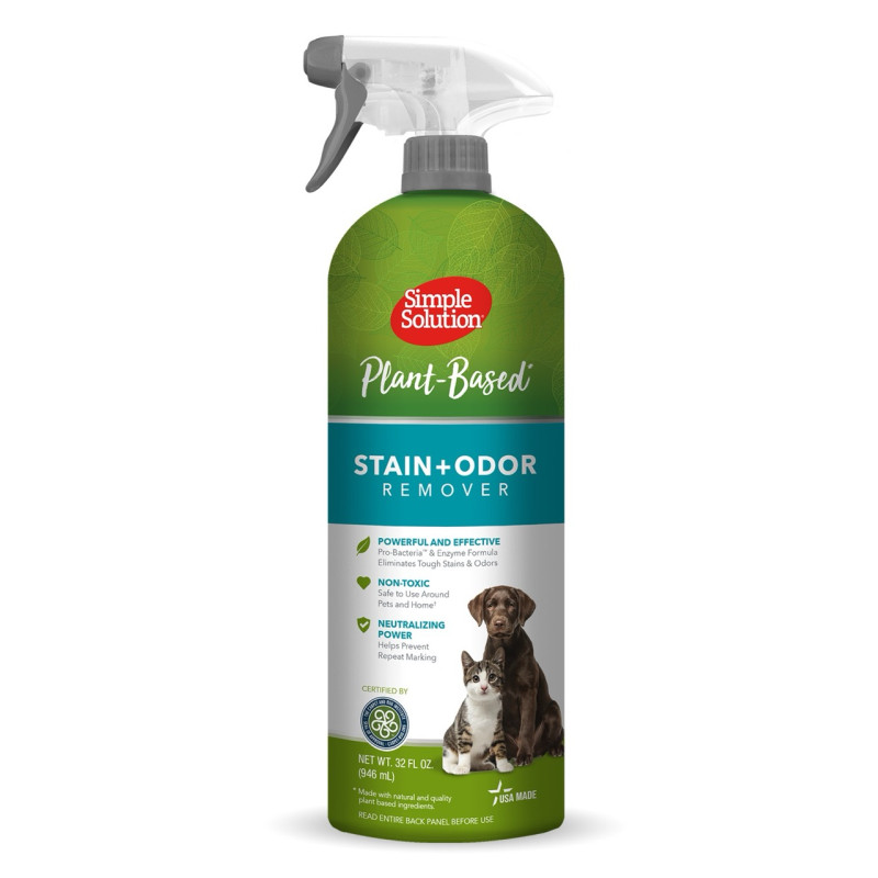 Simple Solution Plant-Based Stain and Odor Remover натуральний нейтралізатор запаху і плям 946 мл