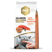 Amity Super Premium Cat Sterilized Salmon сухой корм для стерилизованных котов с лососем, 7 кг
