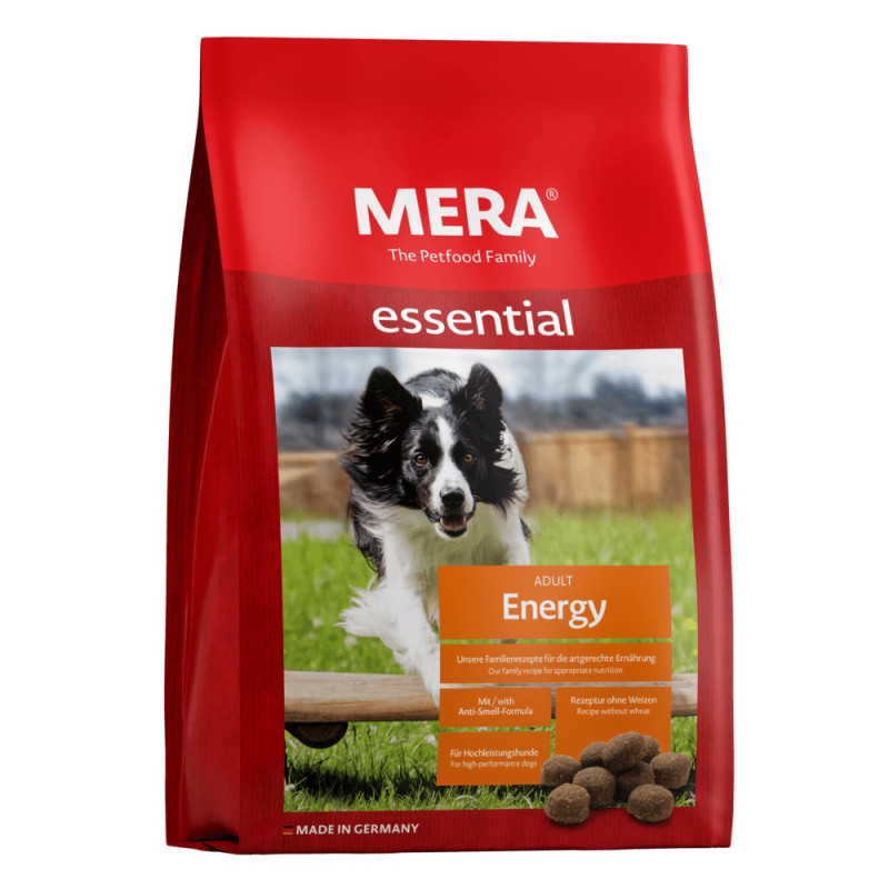Mera Essential Dog Adult Energy сухой корм с мясом птицы для активных собак 12.5 кг