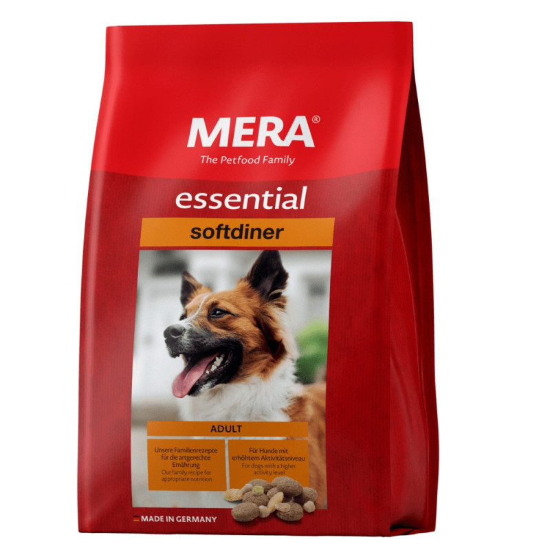 Mera Essential Dog Adult Softdiner сухой корм с мясом птицы для привиредливых собак 12.5 кг