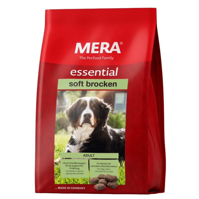 Mera Essential Dog Adult Soft Brocken сухой корм с полувлажной гранулой для взрослых собак 12.5 кг