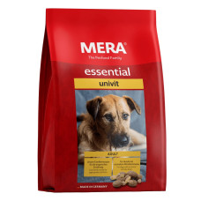 Mera Essential Dog Adult Univit сухой корм с мясом птицы для взрослых собак 12.5 кг