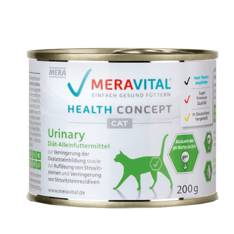 MERA MVH Urinary вологий корм для котів із сечокам'яною хворобою 200 гр