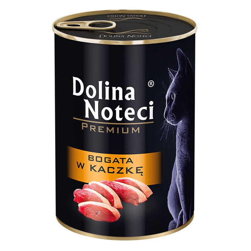 Dolina Noteci Premium Cat Duck влажный корм для котов с уткой, 400 гр