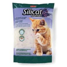 Padovan Silicat Lavender силикалевый наполнитель для кошачьего туалета с ароматом лаванды 5 л