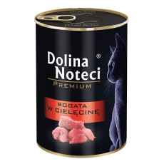 Dolina Noteci Premium Cat Veal вологий корм для котів з телятиною, 400 гр