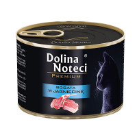 Dolina Noteci Premium Cat Lamb вологий корм для котів з ягнятком, 185 гр