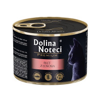 Dolina Noteci Premium вологий корм для котів з філе лосося, 185 гр