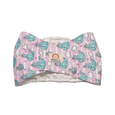 Misoko&Co многоразовый подгузник для кобелей, рисунок киты, размер XL