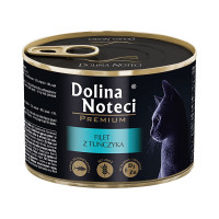 Dolina Noteci Premium влажный корм для котов с филе тунца, 185 гр
